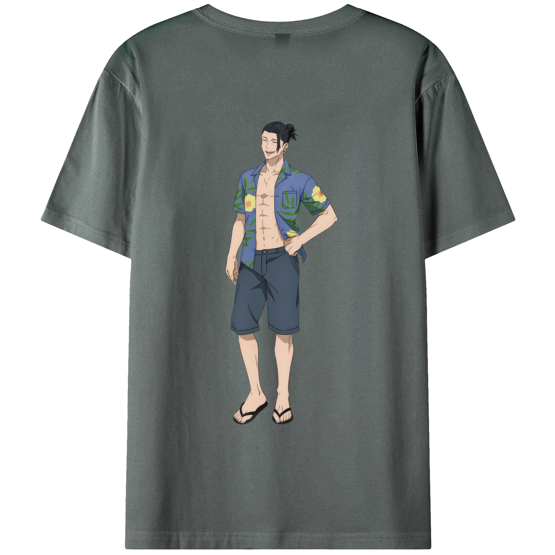 （画像用） 呪術廻戦 Jujutsu Kaisen 綿100％半袖Tシャツ（背面プリント）